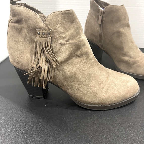 Bongo Tan Ankle Women’s Boots Size 8 - Picture 2 of 13